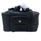 Six Pack Fitness Innovator 300 Meal Prep Management Stealth Black Tote
