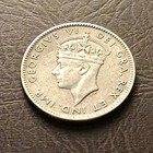 1947 C Newfoundland  n2  10 Cent George Vi Canadian Silver Dime Ten Cent Coin
