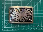 Abalone Eagle Belt Buckle