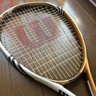 Wilson Pro Staff Tennis Racket Gold   White