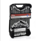 32-piece Combination Wrench Set Chrome Vanadium Sae Metric Standard Stubby Case
