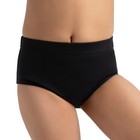 Capezio Girl s Team Basics Briefs For Dance Cheerleading In Black   Size M  7-8 
