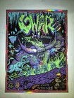 Gwar Poster Pelham  Tn Foil   10 Official Print The Caverns 2025 Only 10 Made 