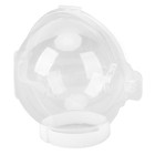 Cat Transparent Muzzle Breathable Prevent Biting Licking Adjustable Cat Hood