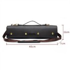 Wooden Flute Box For 17 Holes Size 43x9x5cm Lightweight Protective Case