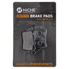 Niche Brake Pad Set For Bmw F650cs F650gs F650st G650x Front Rear Semi-metallic