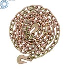 5 16     12  With Grab G70 Transport Binder Chain Grade 70 Truck Hooks 4700 Lbs