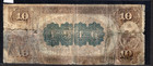 1885  10 Bank Note-scranton  Pennsylvania-1946