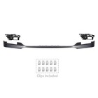 For 2021 2022 2023 Ford F-150 New Primed Front Upper Bumper Cover Trim Black