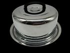 Everedy Vintage 6o s-70 s Cake Saver Stainless Steel With Locking Dome Lid Mcm