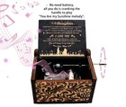 Wooden Music Box  Sunshine Music Boxes  Gifts From Mom To Daughter  To My Dau   