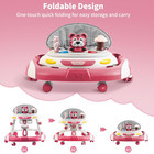 Baby Walkers  5-in-1 Multifunctional  Height Adjustable  Foldable  Activity Cent