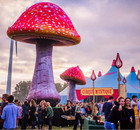 Led Giant Inflatable Mushroom 2m 3m 4m Customized 16color Light Warranty Support