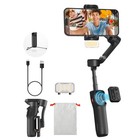 3-axis Gimbal Stabilizer For Iphone   Android - Smooth Video  Lightweight  Black
