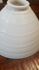 Vintage Miilk Glass Waffle Lamp light Shade 10   beautiful 