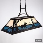 Wellmet Pool Table Light vintage Billiard Lights For Over 7ft 8ft 9ft Pool T