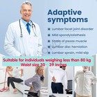 Adjustable Lumbar Traction Device  Spinal Decompression Belt For Back Pain