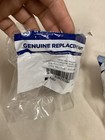 Pair Of Genuine Oem Ge Wb03x24818 Gas Range Stove Knob Stainless Steel 2pc 