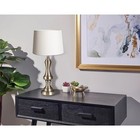  White Fabric Uno Lamp Shade  10 h X 14 d  Adult Use  Dorm Room Use