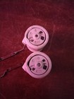 2 Vtg Antique Porcelain  f  Edison Bulb Sockets Old Electrical Pull Chain 