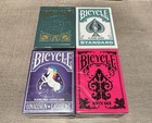 Bicycle Playing Cards Lot Of 8 Sealed  Deck O    Decks  Unicorn  Nautic  Color 04