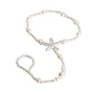 Pearl Barefoot Sandal Anklet Foot Chain Toe Ring Beach Bracelet Women Jewelry Hz