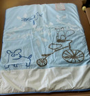 New Novela 100  Organic Cotton Baby Comforter 42  X 33 