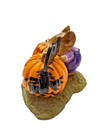 Wee Forest Folk Retired Artist Oak Halloween Peek A Boo With Witch Pumpkin   Bat
