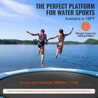 15ft Inflatable Water Trampoline Swim Platform Bounce For Pool Lake Toy