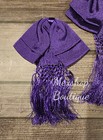 Economic Charro Mexican Bow Tie Handmade For Mexican Tailors  Color Purple