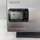 Rare Sony Walkman Mz-r30 Mini Disc Player recorder Silver   Tested