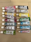 Riso Print Gocco High Mesh Ink 14 Tubes Cleaner Spatula Masters Japan Vintage