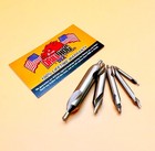 Center Drill Countersink Pilot Bit Lathe 5 Pc Set Lifetime Warranty Drill Hog  