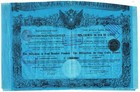 Lot Of 3 Antique Austrian State Railway Bonds Shares Steg 1855-1885