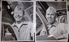 1969 Us Navy Blue Angels Air Show Pilots Black   White Press Photographs 8 X 10