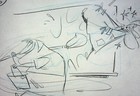 I Am Weasel 1997 Production Storyboard Concept Page Richard Pursel Pencil B