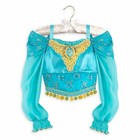 Disney Store Princess Jasmine Long Sleeve Costume Dress Girl Size 4 5 6