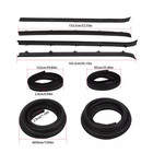 Front Door Window Molding Rubber Trim Seal Weatherstrip Kit For Chevy Gmc 81-91