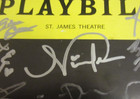Sunset Blvd Broadway Play Playbill Cast Signed Autographed Nicole Scherzinger
