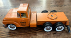Vintage Structo Mobile Crane Truck 1960   s  - Truck Toy Pressed Steel - Read Desc