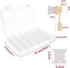 Embroidery Floss Organizer 36 Compartments With 150 Bobbins Thread Winder Diy 