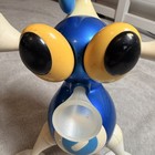 Rare  Zizzle Blue Tripod Robot 2005 Music Toy Speaker - Large 10    See Video