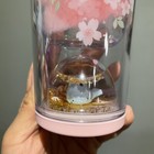 New 2022 China Starbucks Sakura Pink Birds   Flowers 12oz Plastic Cup