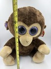 Ty Beanie Boos Plush- Coconut The Monkey Large Size - 15 Inch So Cute  