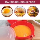 2 Set Eggwich Microwave Egg Cooker Fast Easy Muffin Egg Sandwich Breakfast Pan