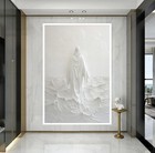 Jesus Walking On Water Canvas Wall Art Print Christian Spiritual Home Wall Decor