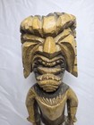 Vintage Hand Carved Wood Tiki Hawaii 13 5 