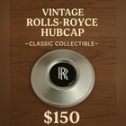Rolls-royce Wheel Center Cap - Vintage Oem