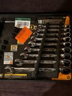 Gearwrench 9pc 90t Ratcheting Combination Wrench Set Alloy Steel Chrome  sae 
