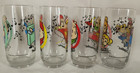 Vintage 1985 Alvin And The Chipmunks Drinking Glasses Complete Set Of 4 Hardees
